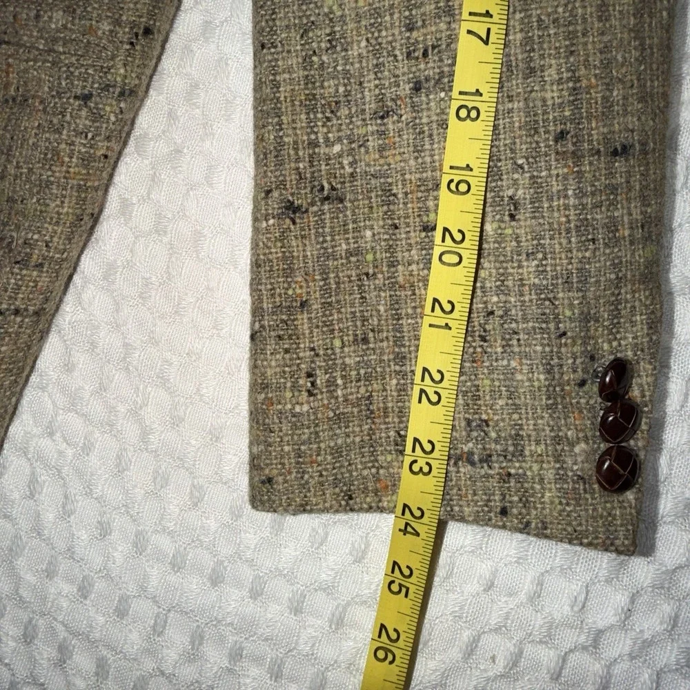 Vintage Paul Smith Sportswear Wool Tweed Blazer 80/90s Donegal Speckled 3 Button